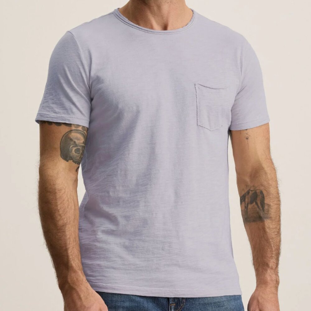 Velvet by Graham and Spencer Chad Tee in Capri